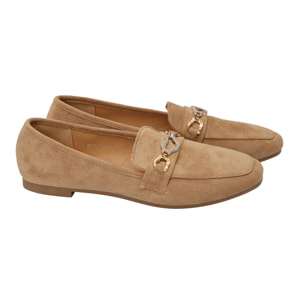 Mocassini con accessorio - tacco 1,0 cm