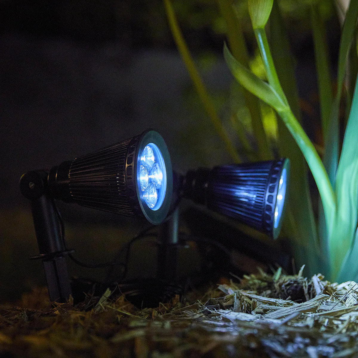 2 Spot solaire projecteur SPIKY AWAY 200