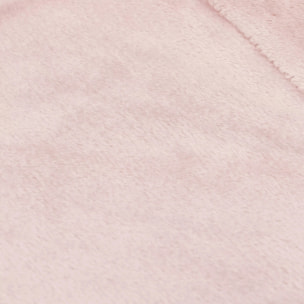 Manta Velvet Sherpa Rosa Palo