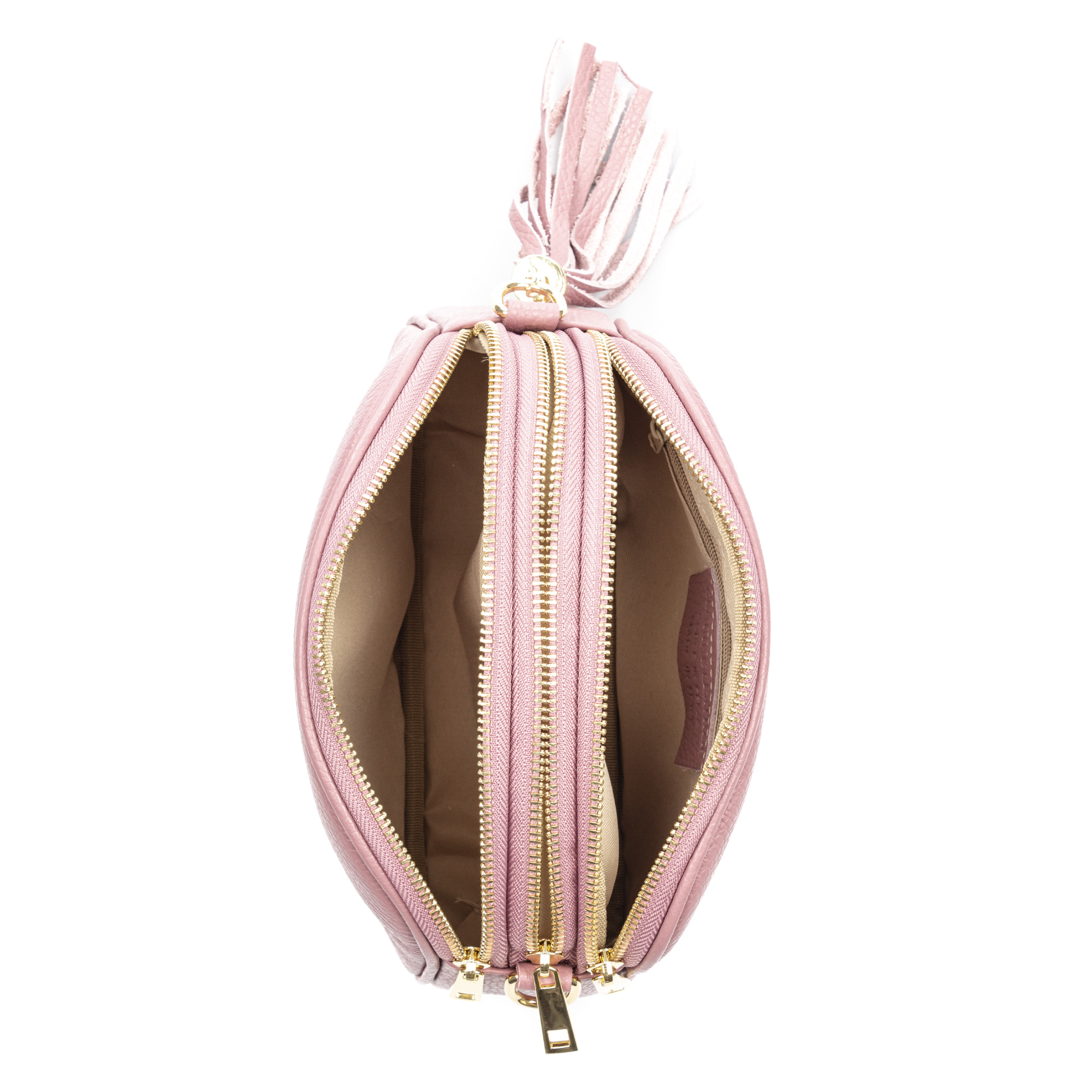 Aliminusa bolso bandolera Mujer. Piel auténtica Dollaro.