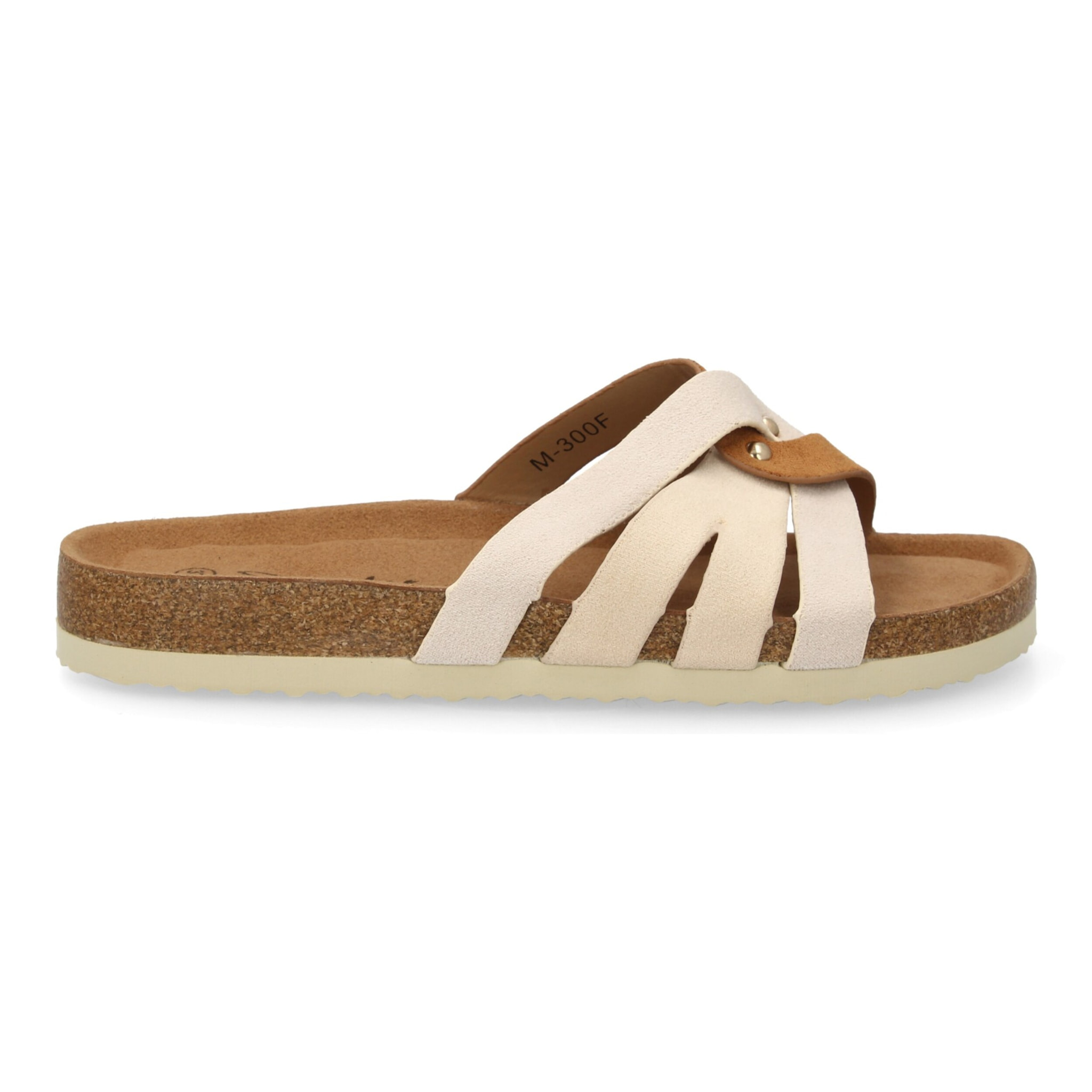 Sandalia plana mujer cómoda, diseño de tiras