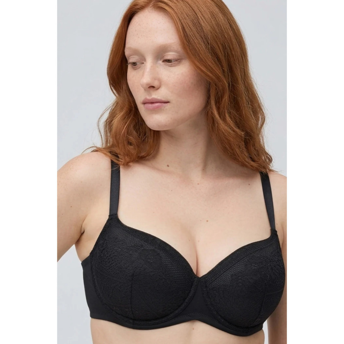 Reggiseno con ferretto con imbottitura Nero