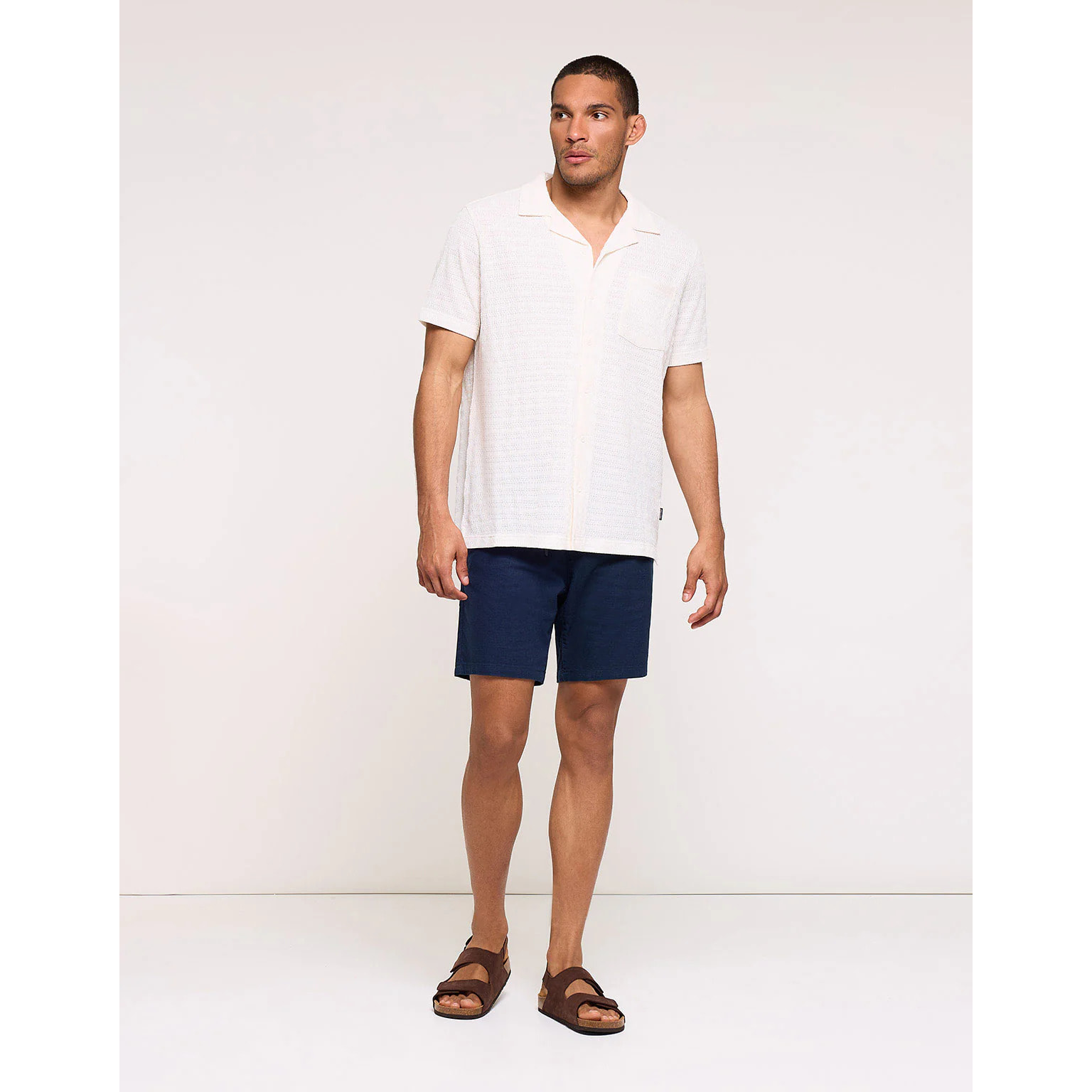 Camisa de Punto Calado Blanca - Puntillet