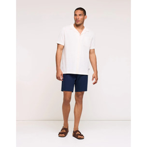 Camisa de Punto Calado Blanca - Puntillet