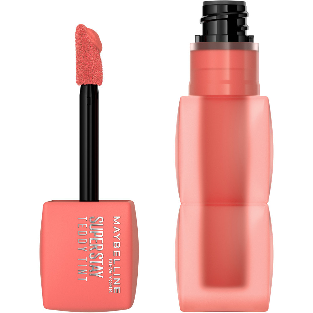 Maybelline New York Superstay Teddy Tint Blush à lèvres liquide fini mat fondu 25 BABY TEE