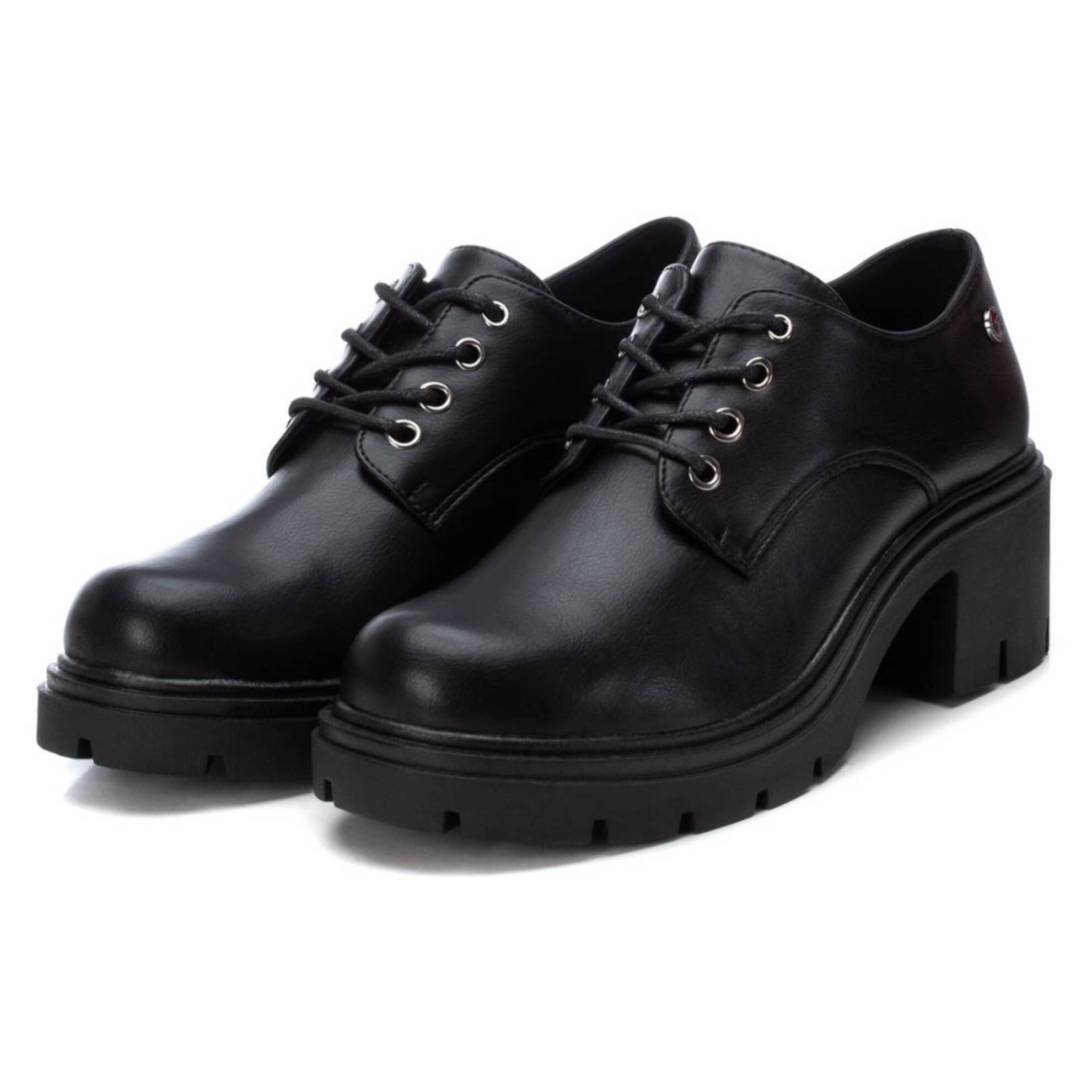 Zapato blucher/derby negro