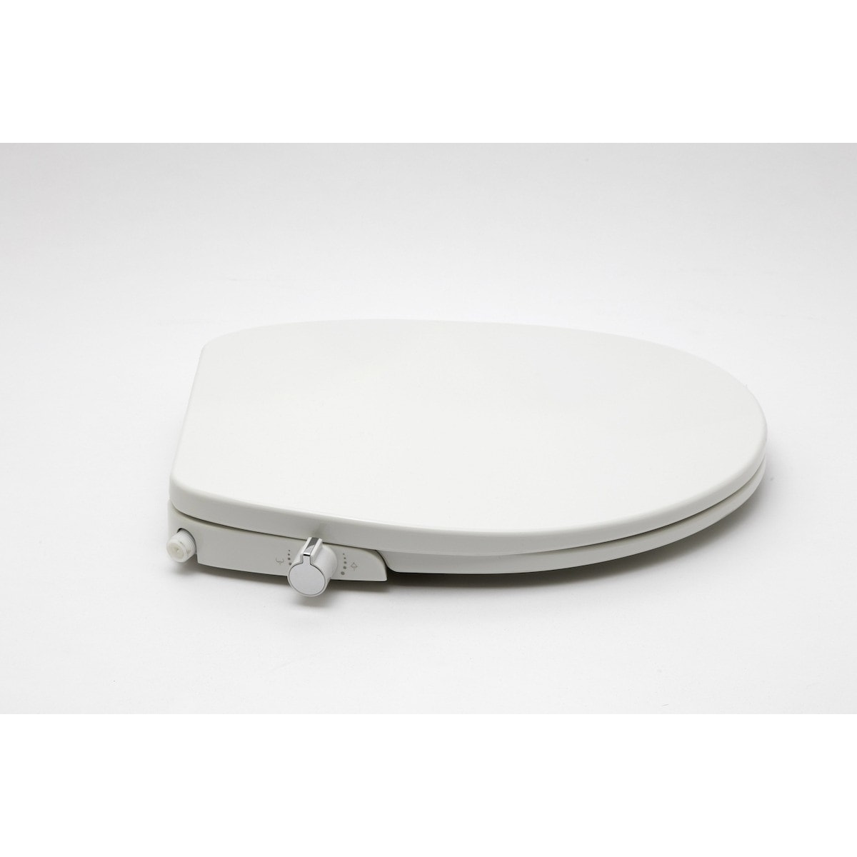 Abattant WC japonais siège de toilette Softclose sans électricité avec bidet intégré, blanc SATBEASY2233