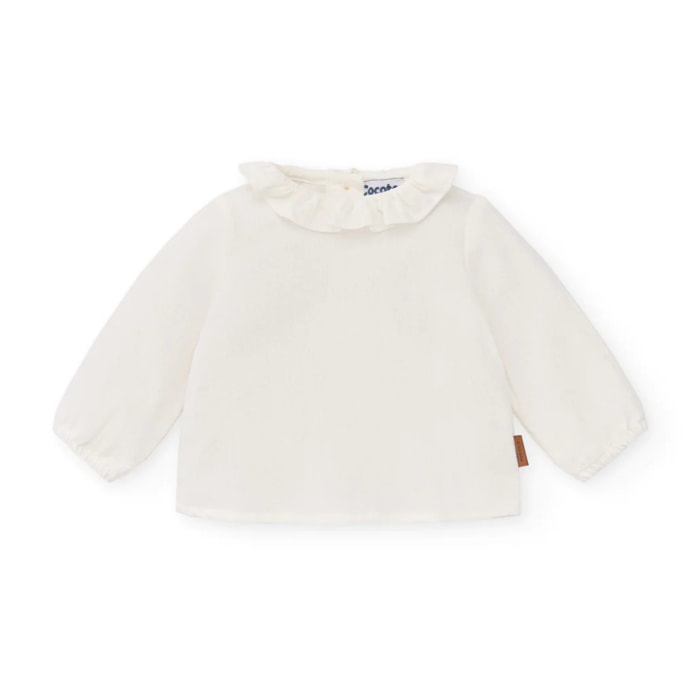 Blusa Bambino S/maniche Bianco