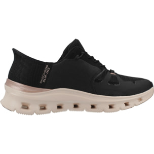 Sneakers De  Mujer Glide-step Pro Radiant Stri Negro