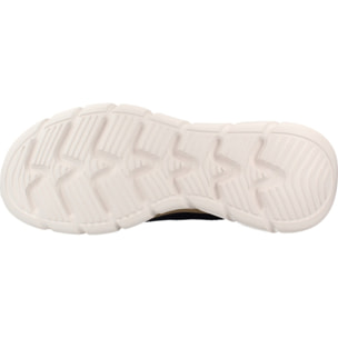 Sneakers De  Mujer Bobs B Flex Hi Flying Hi Azul