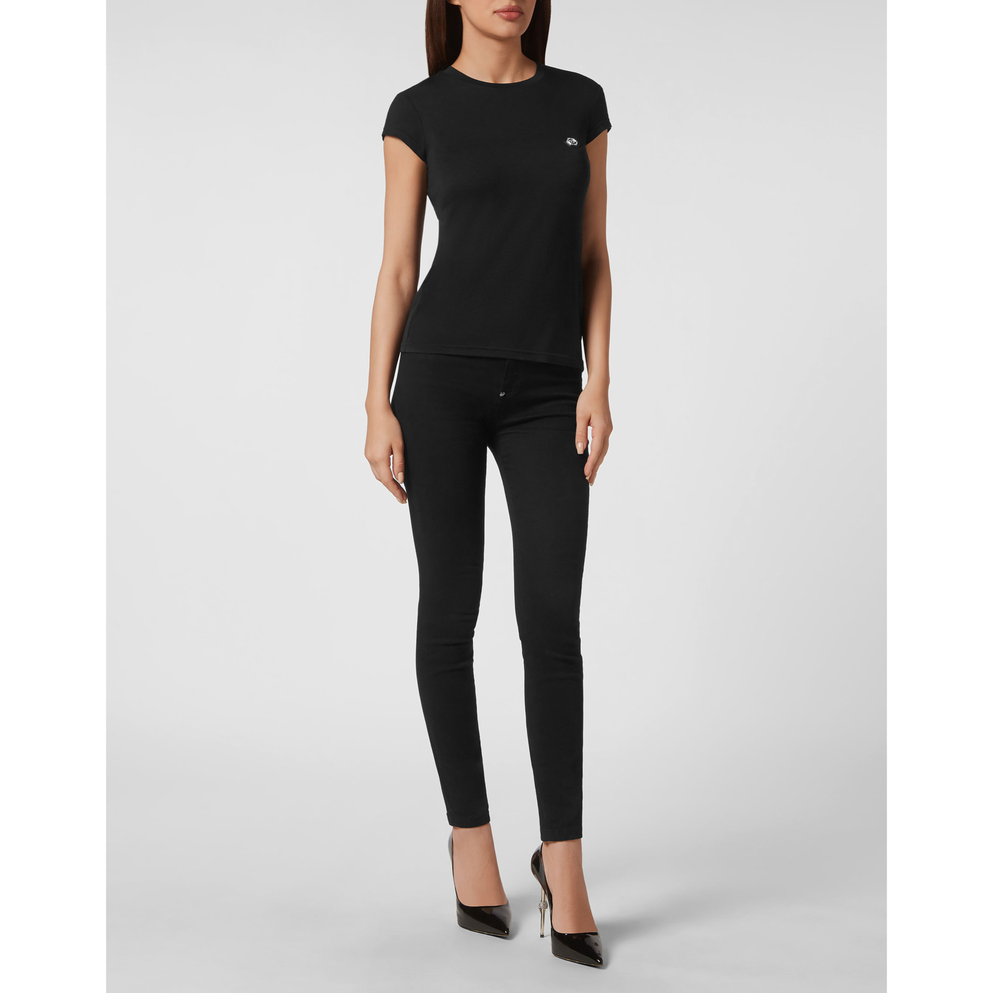 PHILIPP PLEIN T-Shirt Round Neck HEXAGON