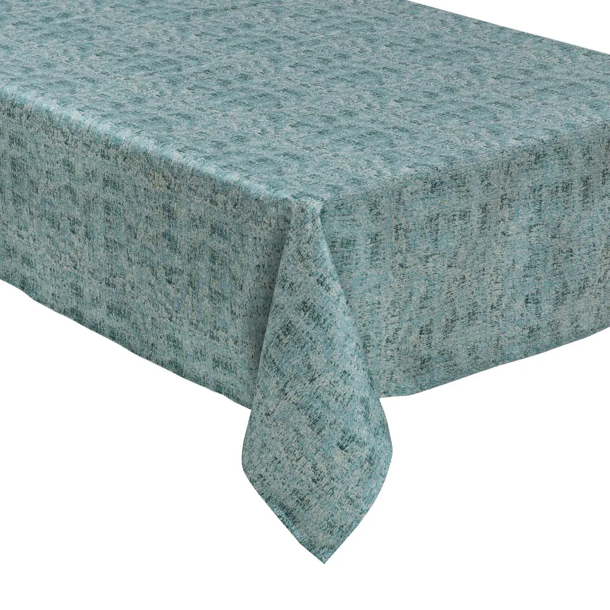 Nappe nuance 140x360cm vert et argent