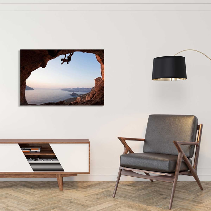 Tableau Tableau photo escalade Tableau plexiglas