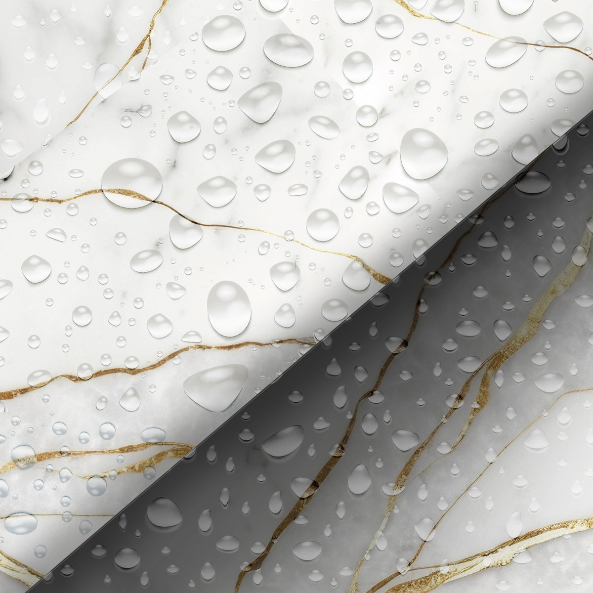 Revêtement sticker sol - MARBRE DE CAGLIARI - Rouleau adhésif Protection Anti-dérapant