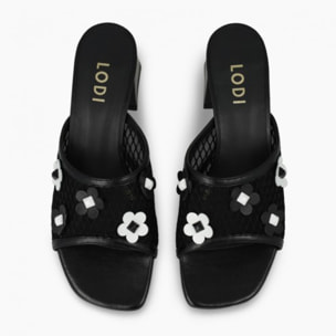 SANDALIAS NEGRAS LUDES