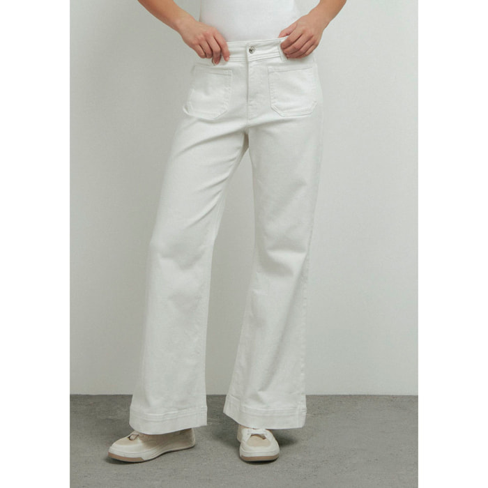 JEANS BIANCO CONBIPEL