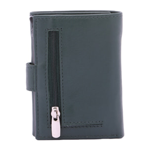 Portafoglio  da uomo In Vera pelle Made in Italy 7,5x10x2,5 cm