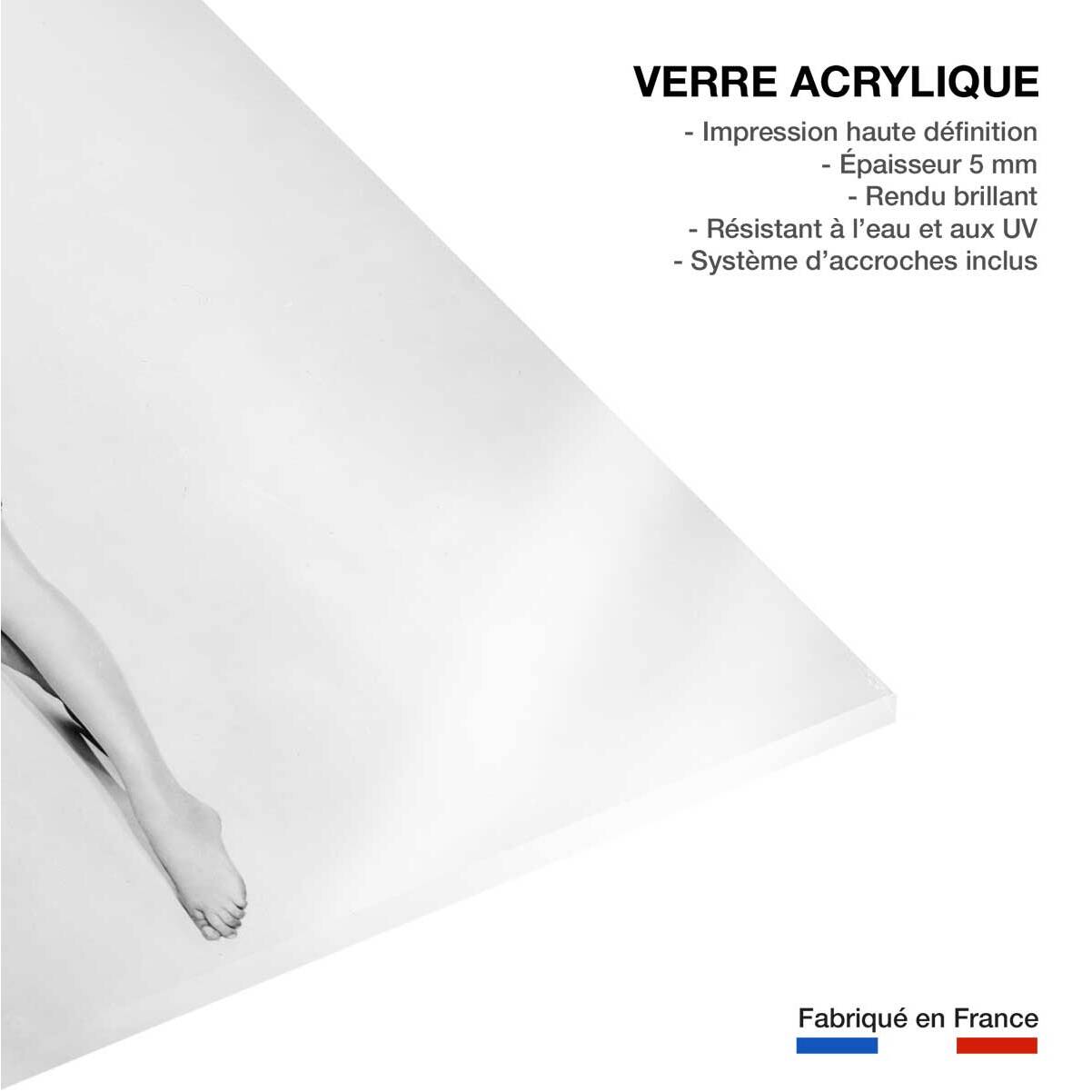 Tableau connu - Sophia Loren La péniche du bonheur Tableau plexiglas