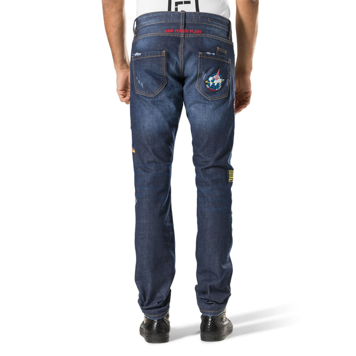 PHILIPP PLEIN straight cut "leaving it"