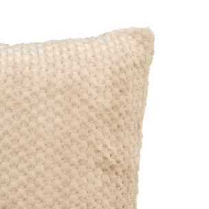 Coussin Lyno beige lin 40x40cm