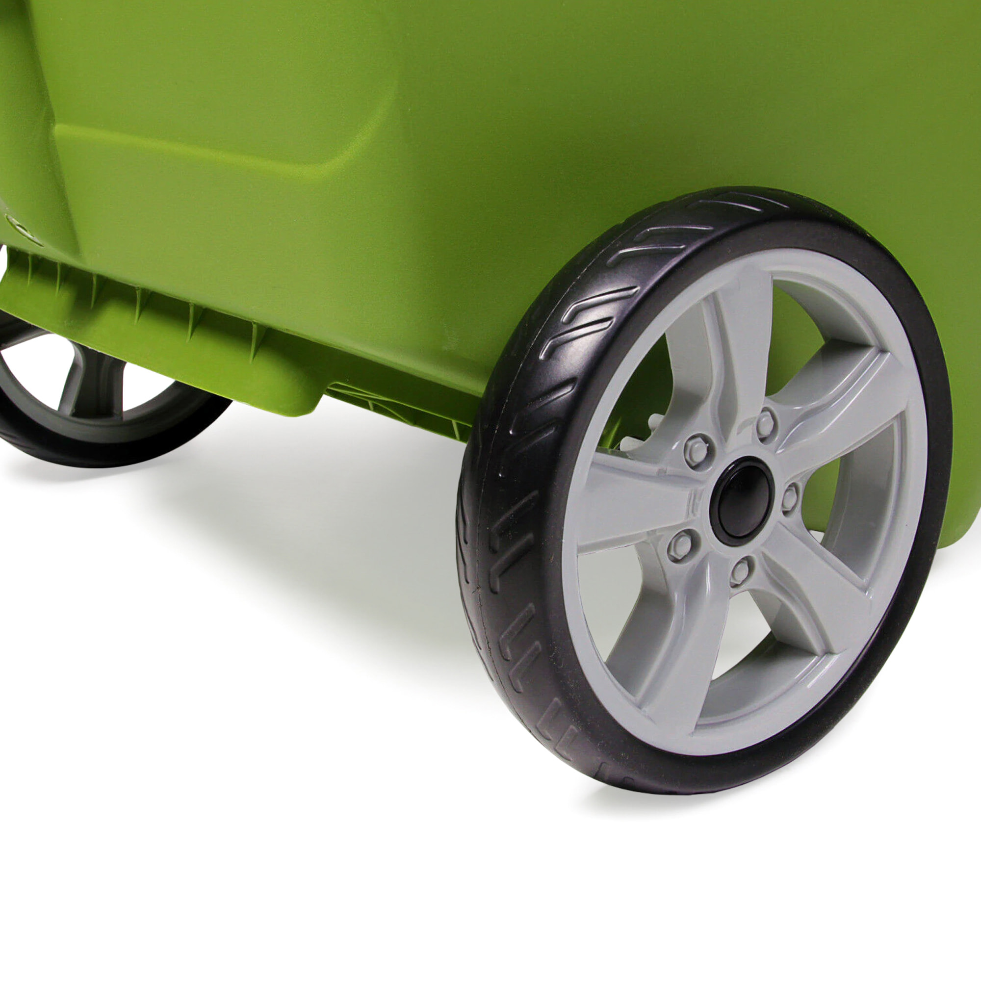 Carro de jardin Prosperplast "Load & Go" 95 L en color verde