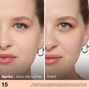 Maybelline New York Fit Me! Anti-cernes Anti-cernes 15 Clair 6,8 MLT