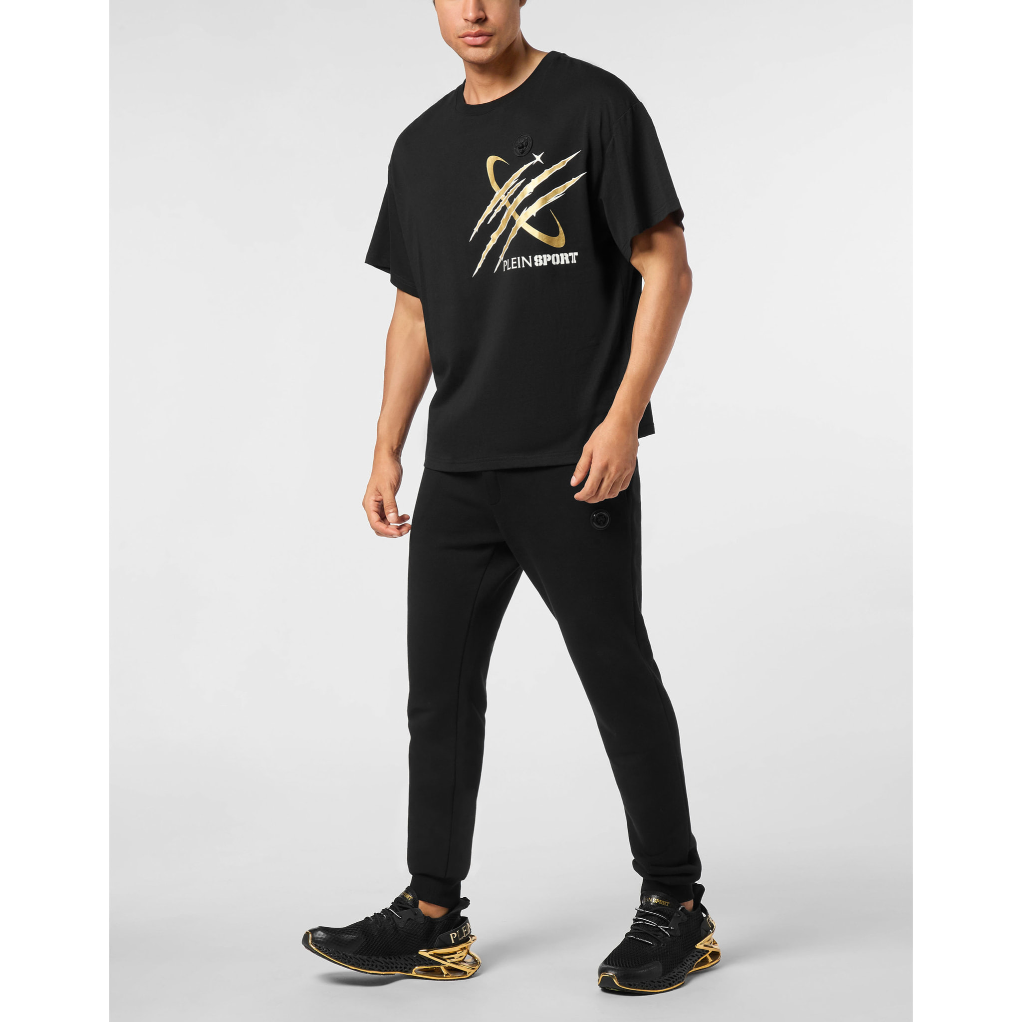 PLEIN SPORT T-Shirt Round Neck Ss SCRATCH
