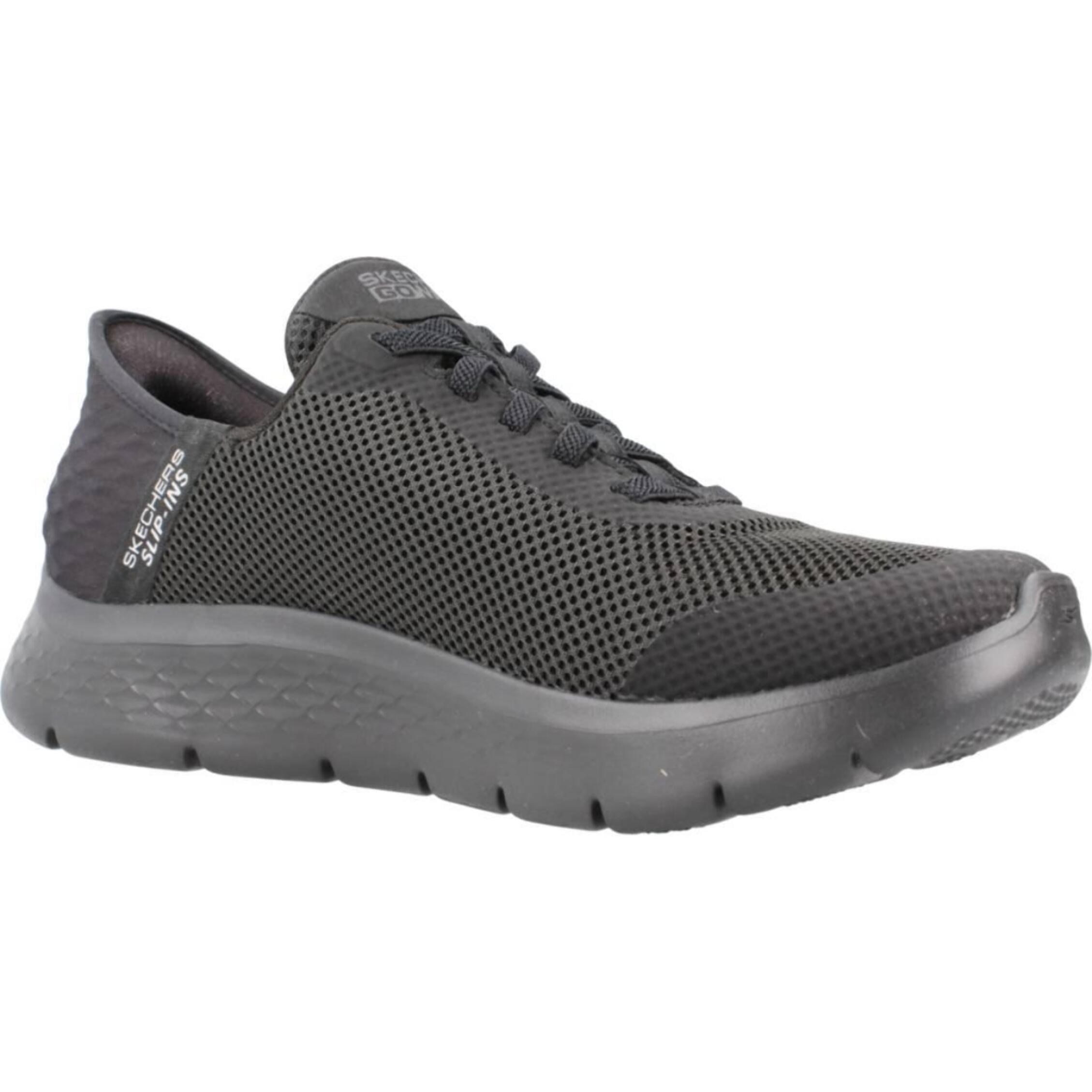 Sneakers De  Hombre 216324s Go Walk Flex Hands Up Negro