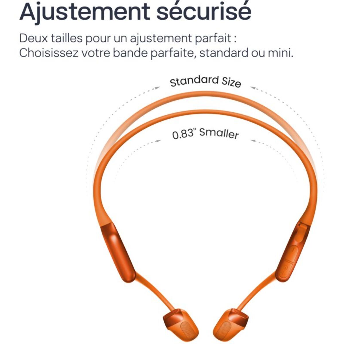 Casque SHOKZ OpenRun Pro 2 Mini Orange