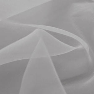 Tissu en organza non feu M1 - Gris clair
