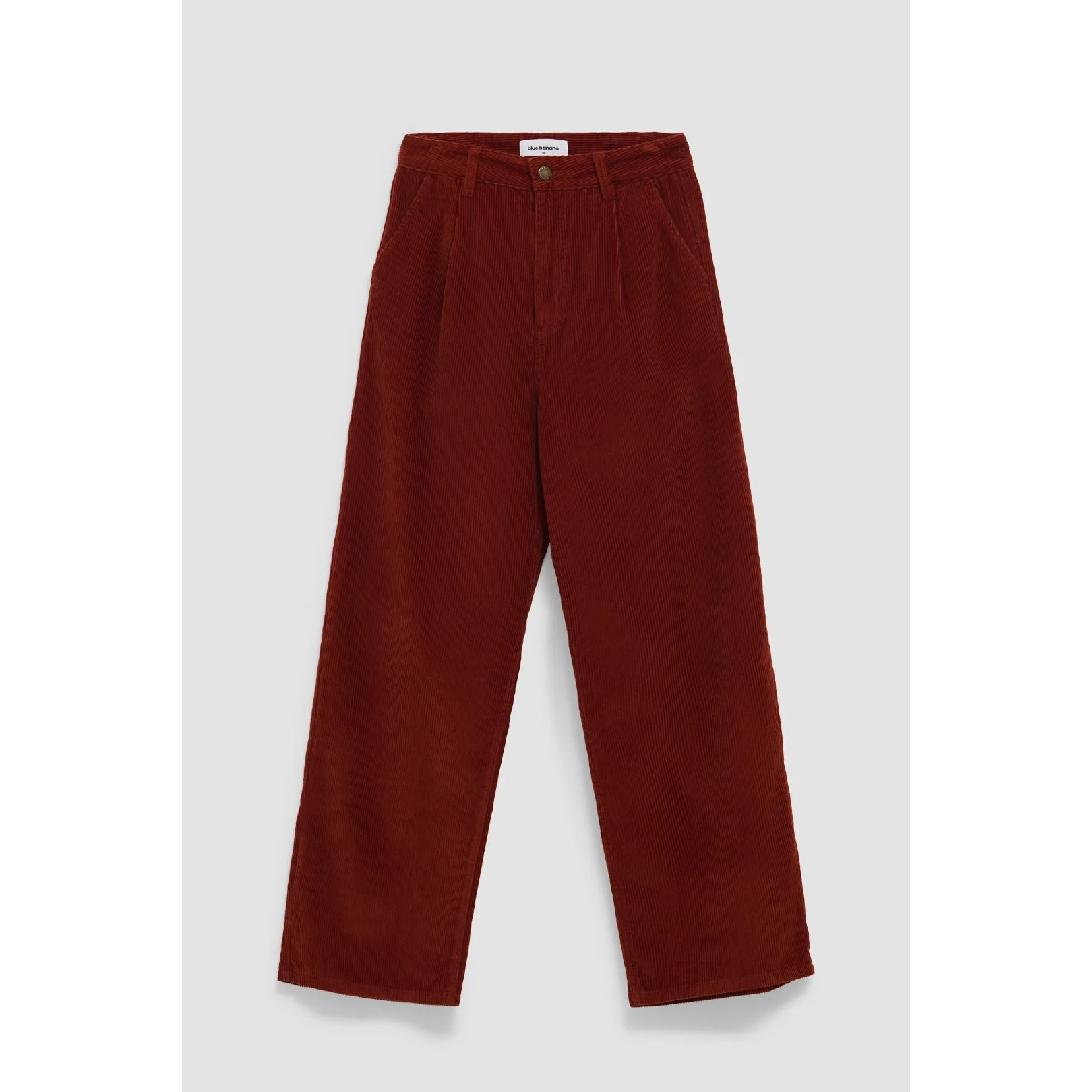 PANTALÓN STRAIGHT MUJER CORD TERRA