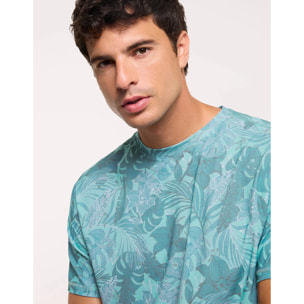 Camiseta Manga Corta Turquesa - Bayboyde