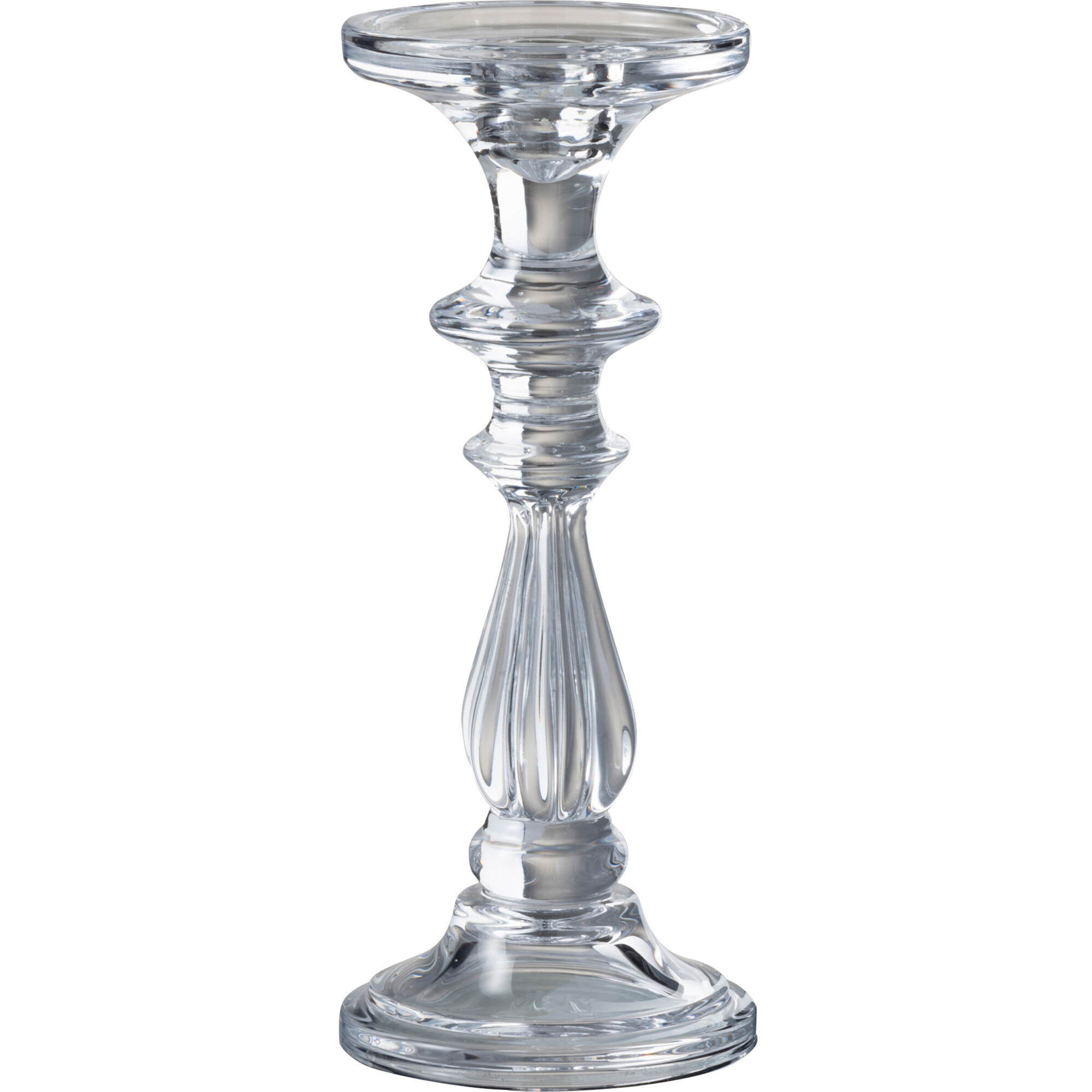 J-Line chandelier/Bougeoir Tibo - verre - transparent - medium