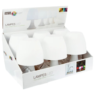 Lampe outdoor "Dokk" - blanc H28 cm