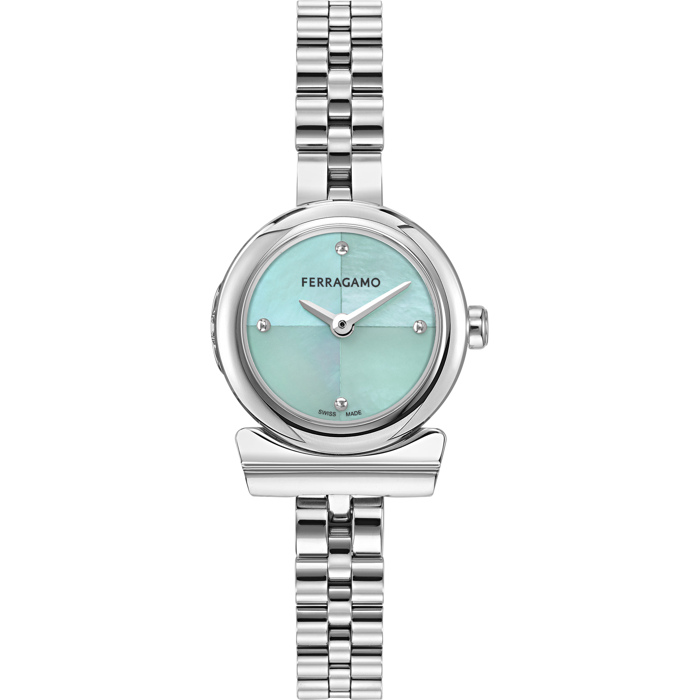 Ferragamo Reloj Analógico De Cuarzo Kk-Gancino