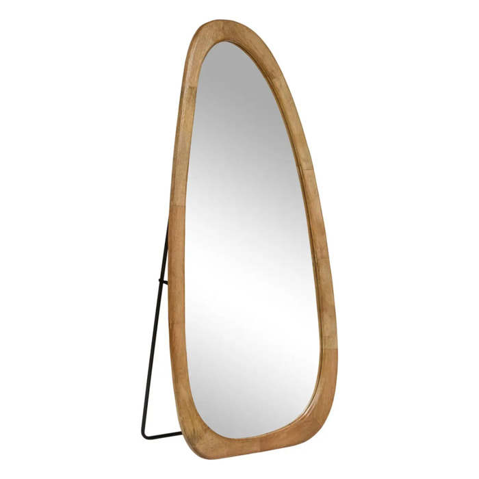 Miroir sur pied Stan 80x175cm marron
