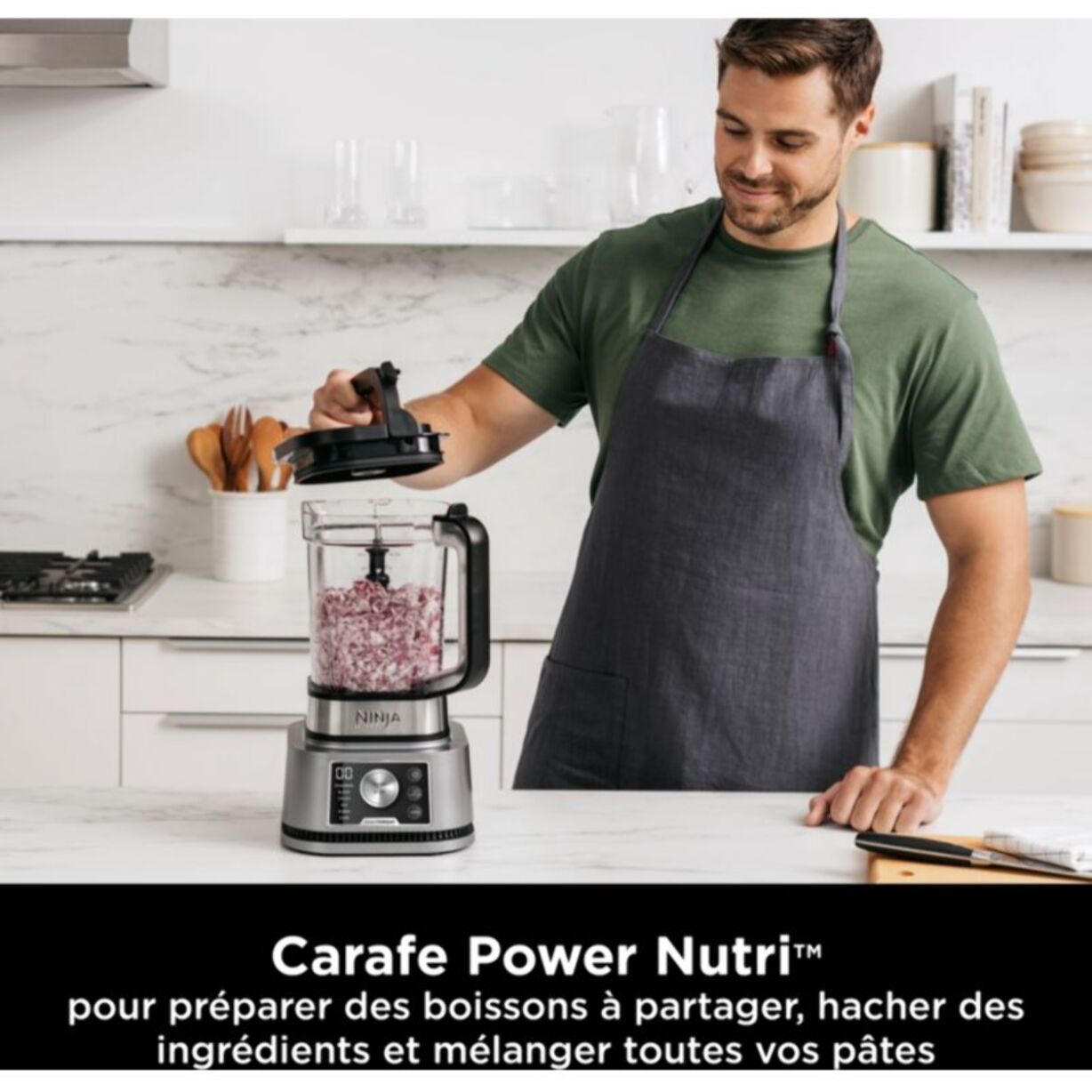 Blender NINJA Foodi Power Nutri 3-en-1 CB350EU