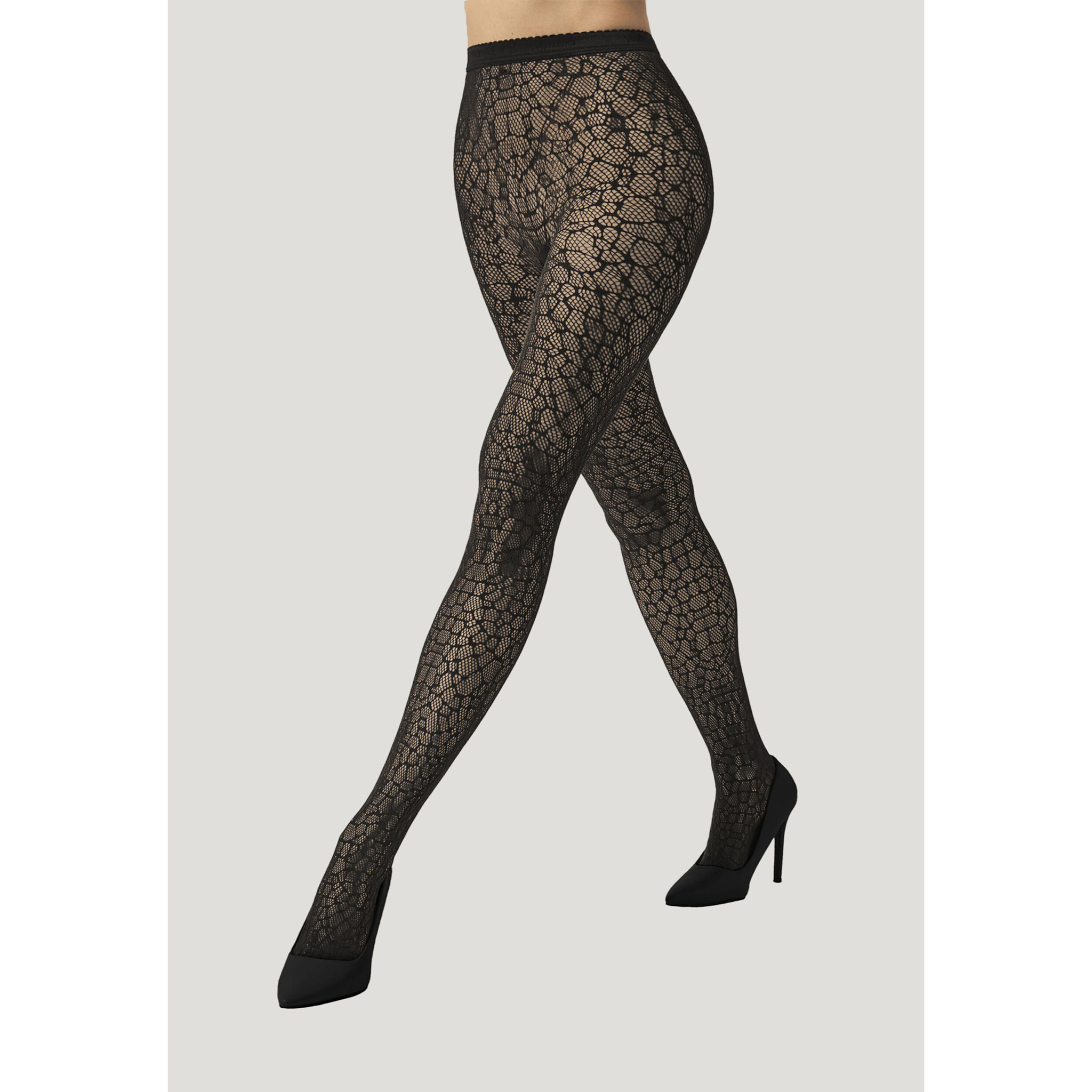 Collant Reptile Net Tights