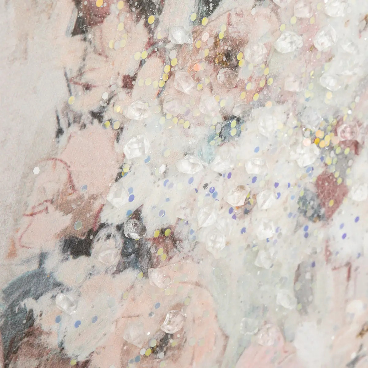 Toile "Tiya" bois 58x78cm