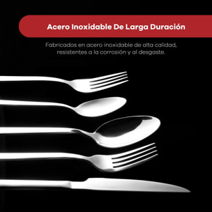 Cubertería de 60 Piezas en acero inoxidable Sofia Bergner