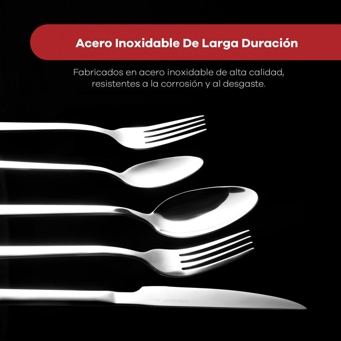 Cubertería de 60 Piezas en acero inoxidable Sofia Bergner