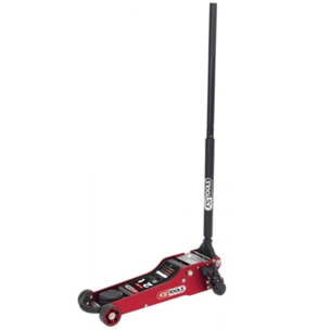 Gato hidráulico extra bajo de aluminio/acero 2T KS TOOLS - 161.0365