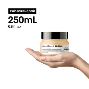 Série Expert Absolut Repair - Masque Golden Restructurant - cheveux secs et abîmés 250 ml