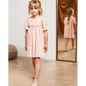 VESTIDO ALGODÓN CON PECHO FRUNCIDO