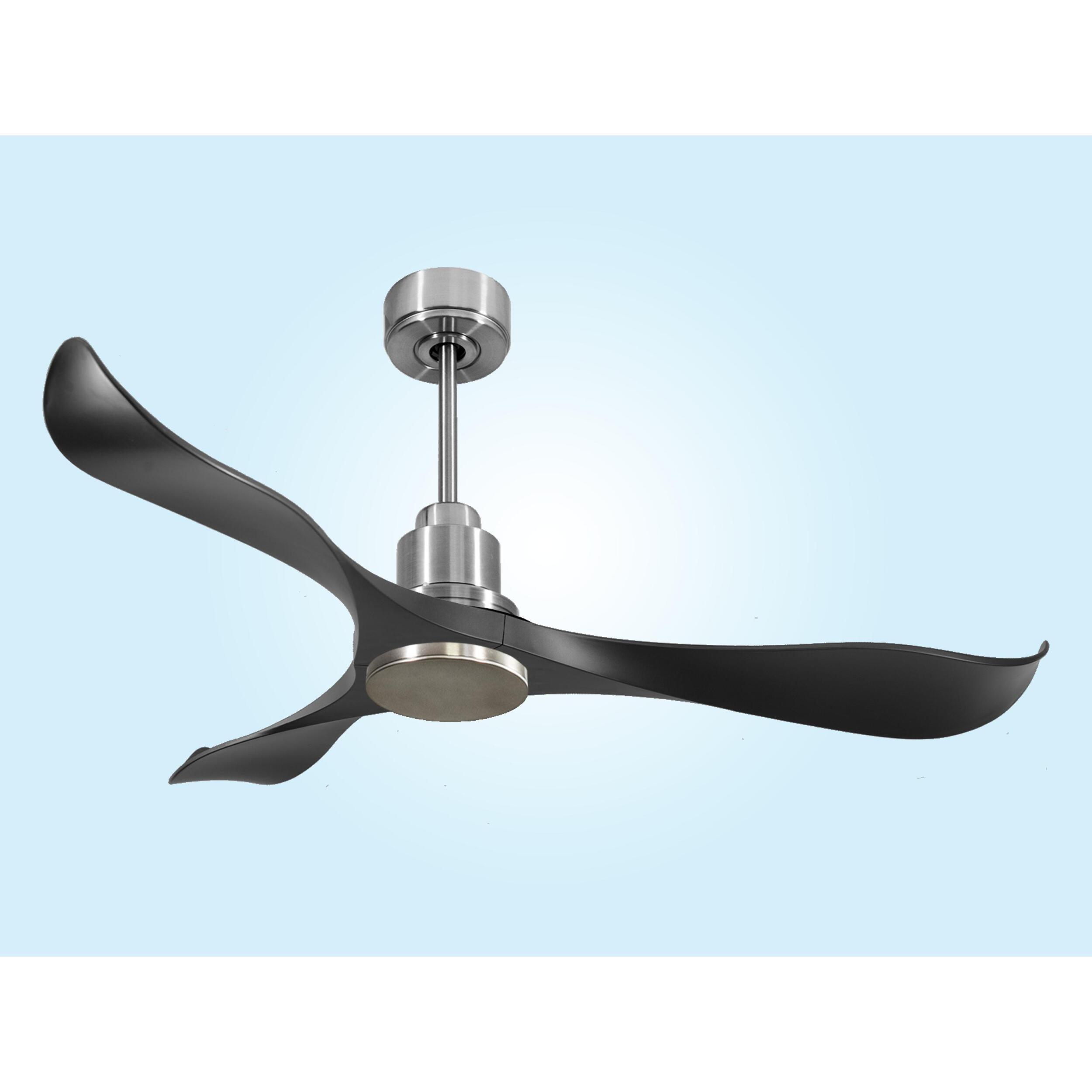 Ventilador de techo Modo Invierno/Verano Termostato Wifi Motor DC Techos Inclinados Mando a Distancia Adaptador 2/3 Aspas Hypersilence Memoria Vendible Shopify (AUTOMATICO) UtilaD132C0464482 PURLINE