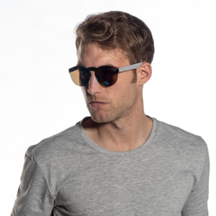 Gafas de sol PALO ALTO TALLIN - Plana revo azul cielo y brazo gris