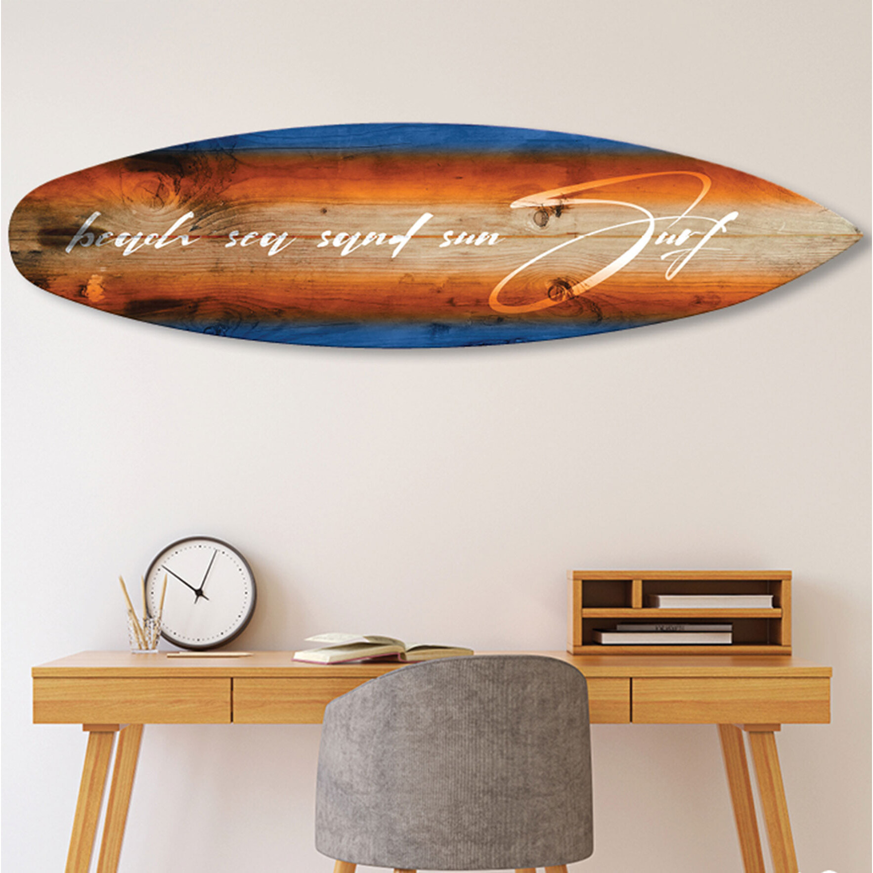 Planche de surf décorative surf wave Tableau alu Dibond