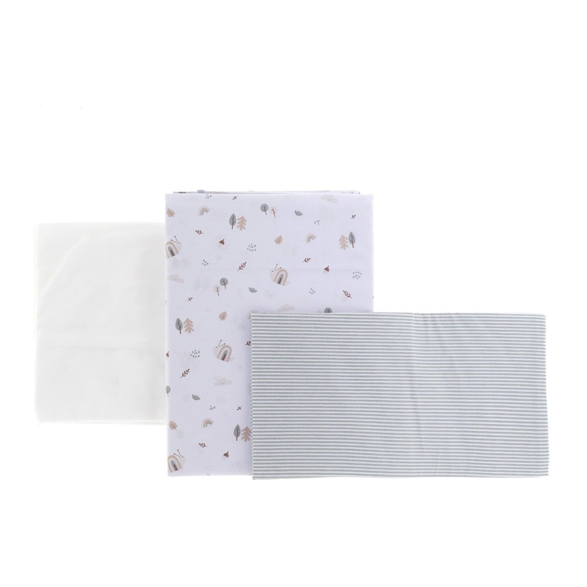 Cambrass Sabana Minicuna 3 Pcs Greeny