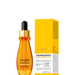 Aromessence Sérum Huiles Essentielles Mandarine Verte - Sérum Visage Eclat Lissant 15 ml