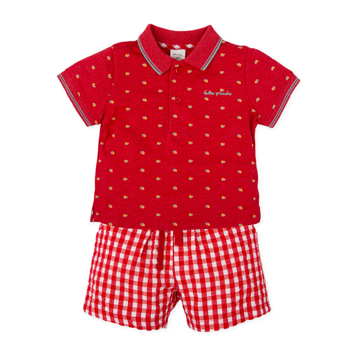 Conjunto 2 pzas. - Rojo